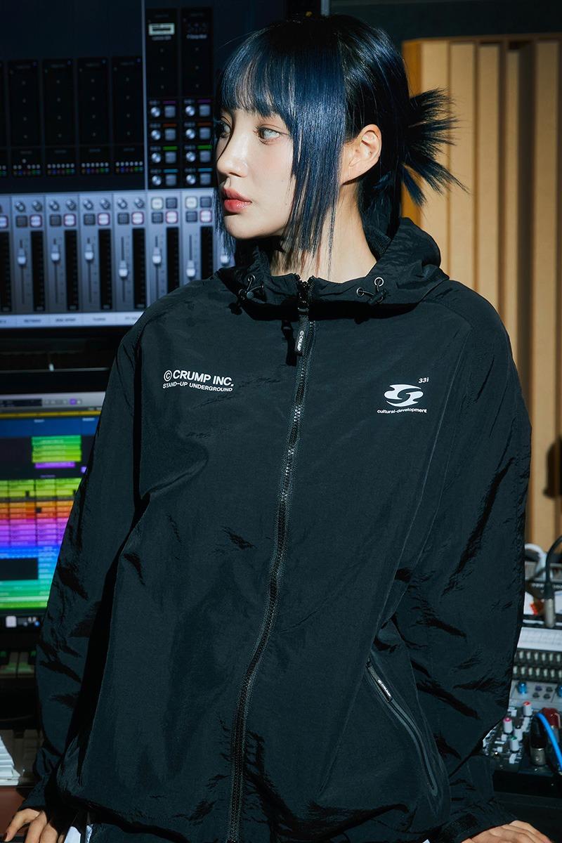 리플렉티브 윈드 자켓 [블랙]