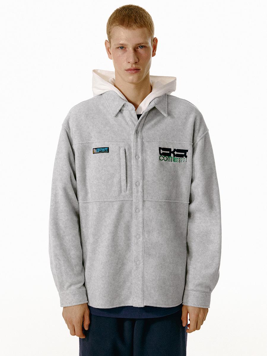 TKT Fleece Shirt Melange Gray