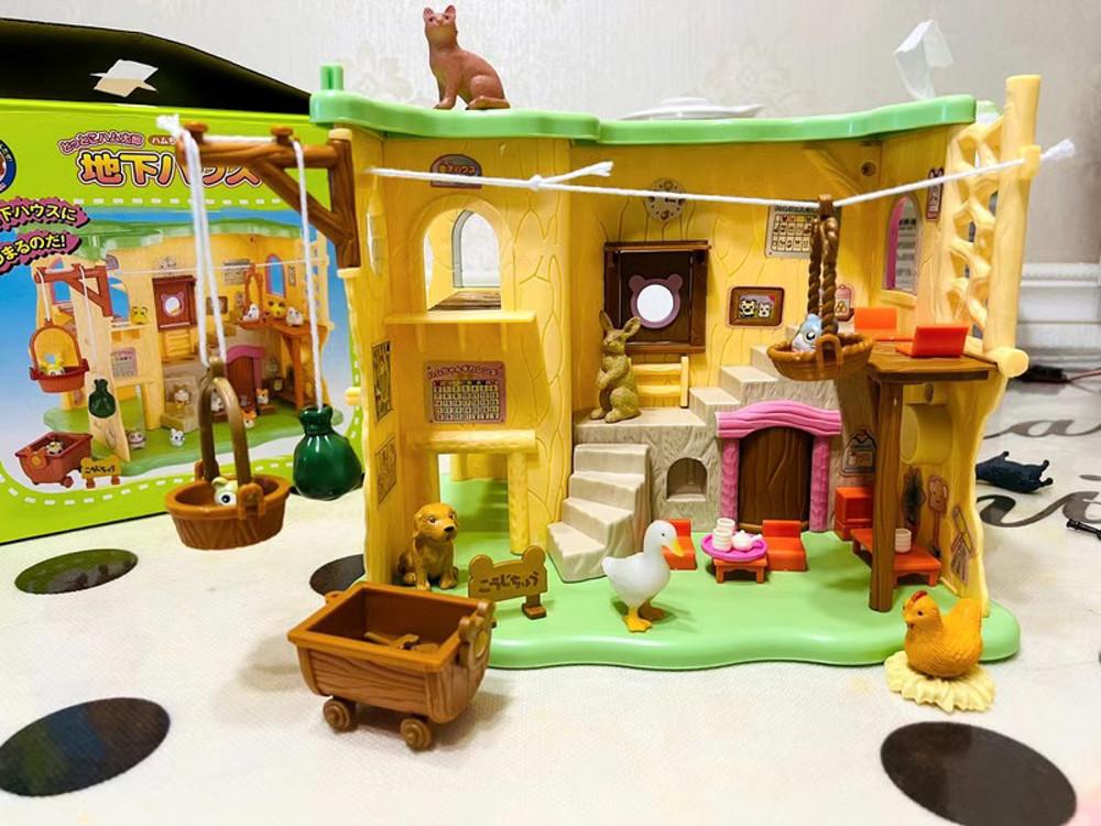 방가방가 햄토리 플레이 하우스 세트 피규어 12종 포함