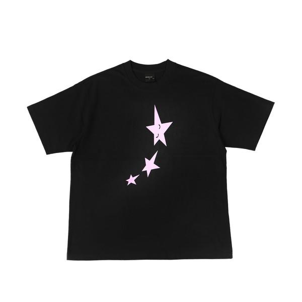 3 LAZY STARS T ( Black )