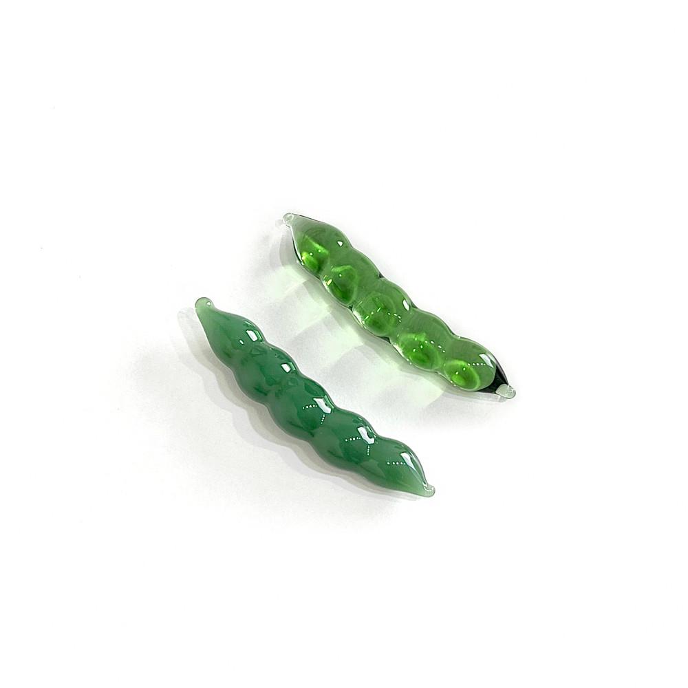 완두콩 펜 레스트 / 수저받침 (green pea pen rest / cutlery rest)