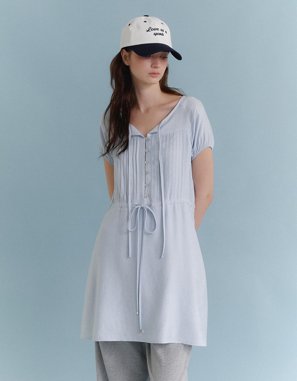 Jen Smoke Dress (Mood Blue)