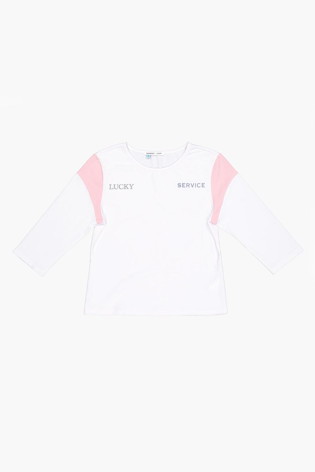 Lucky Service Top_White