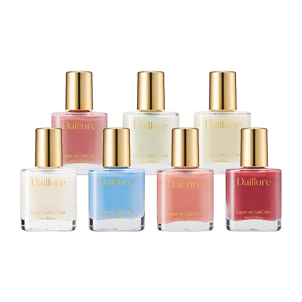 [5+2] 데일루어 레이어 온 네일 컬러 9ml 전컬러 7종 세트