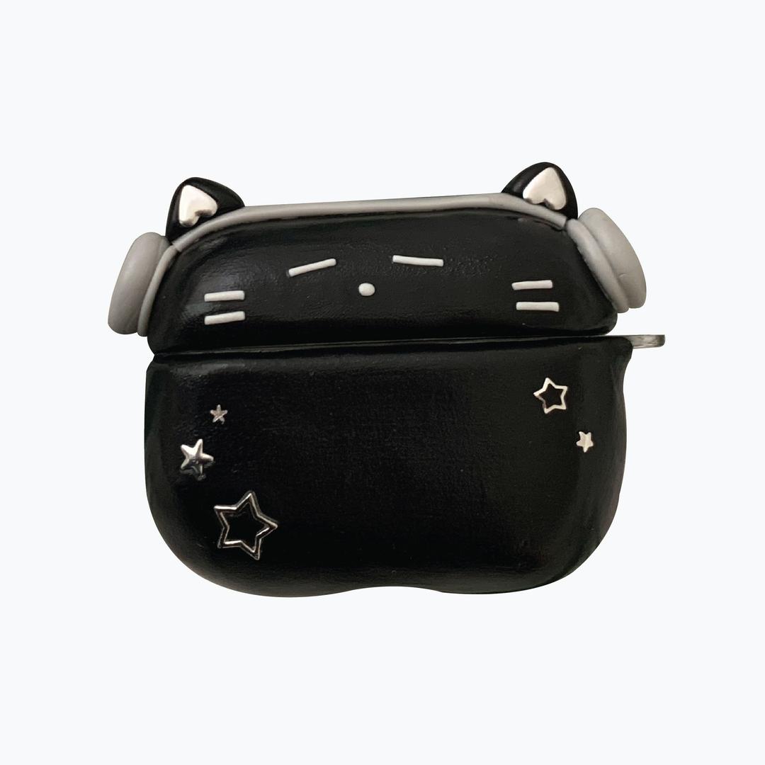 Black Cat AirPods Case