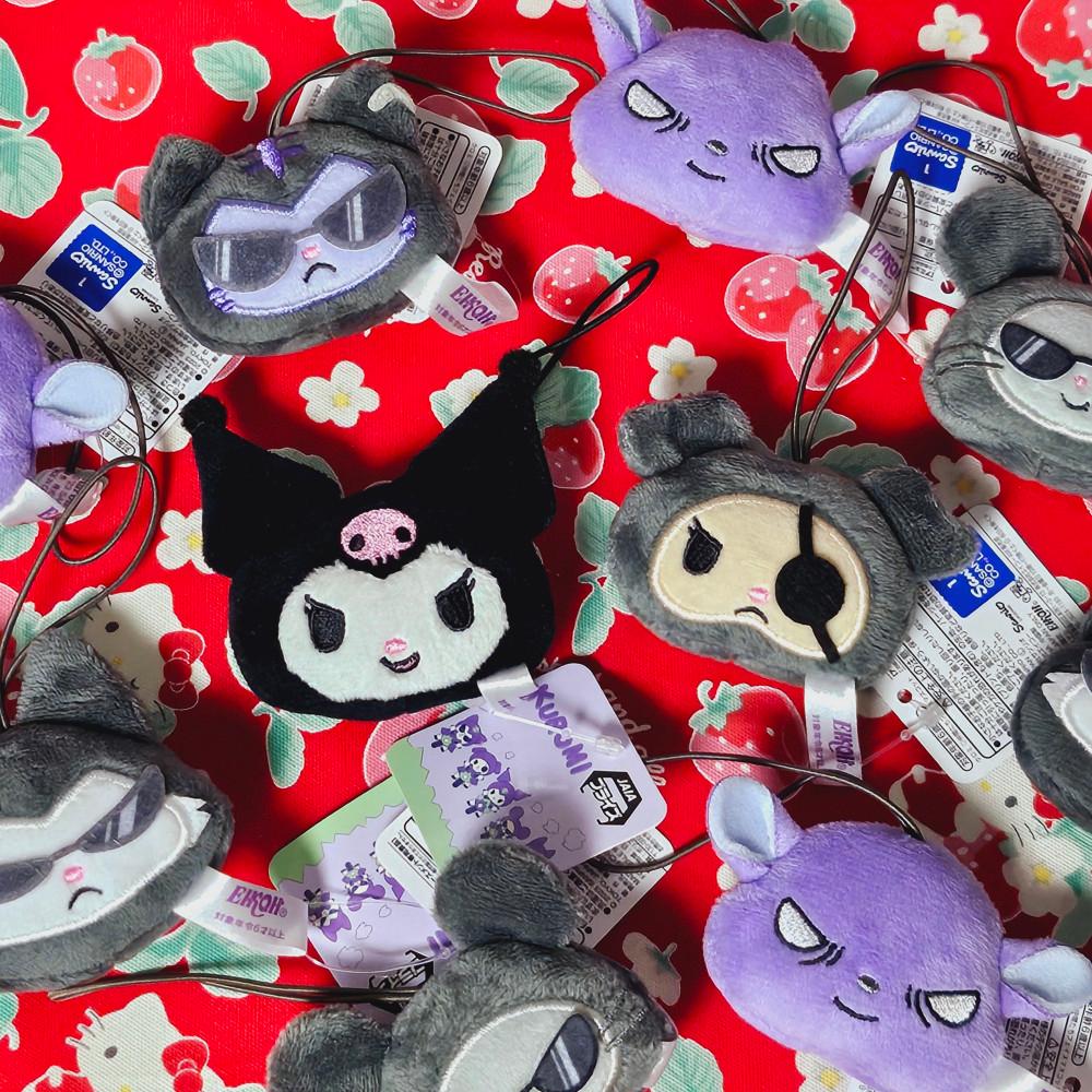 산리오 쿠로미즈파이브 페이스마스코트 키링 키홀더