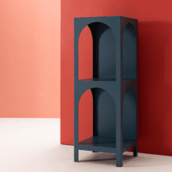 프리즘 메탈 선반장 네이비