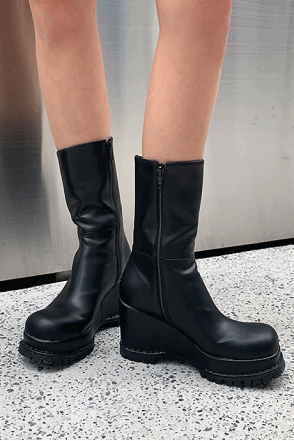 올데이 통굽 부츠