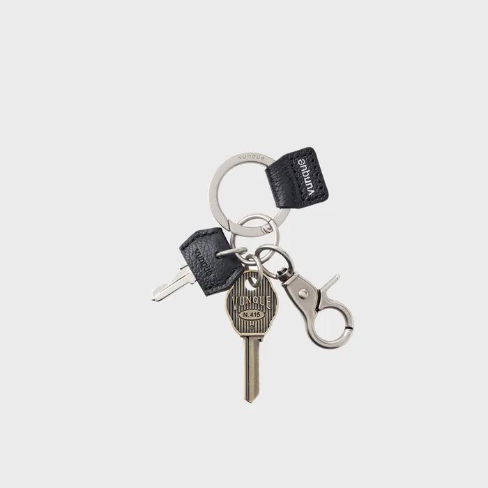 Leather Multi Key Charm (레더 멀티 키 참) Black