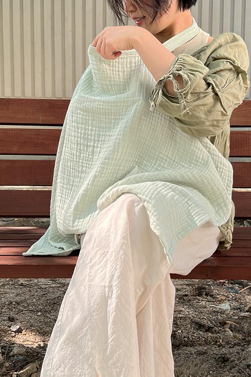 소프트 3중 요루거즈 수유&유모차 끈 블랭킷