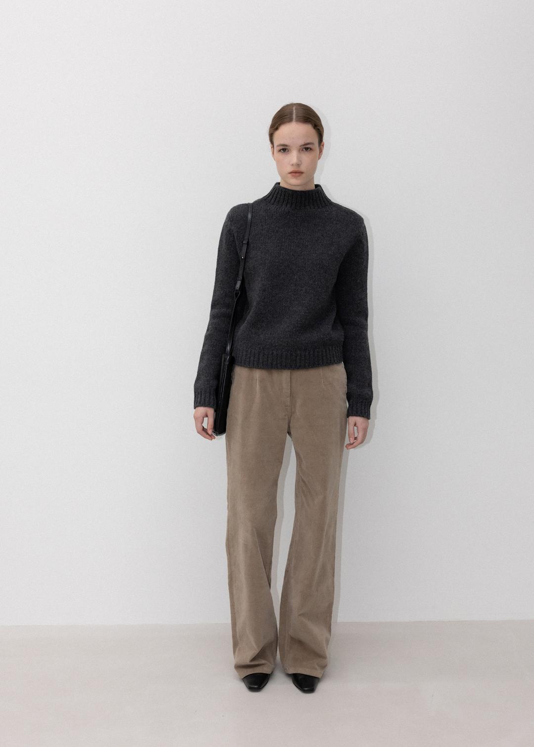 Corduroy Pants in Taupe