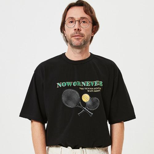 Racket T-shirt(BLACK)