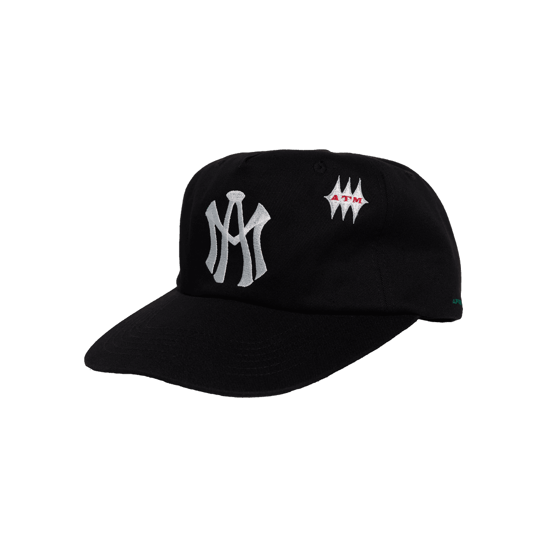 ATM LOGO BALL CAP (BLACK)