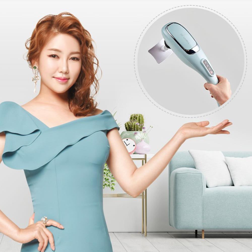닥터웰 무선 전동 핸드 안마기 버디웰 목 어깨 복부 허리 셀프 진동 마사지기