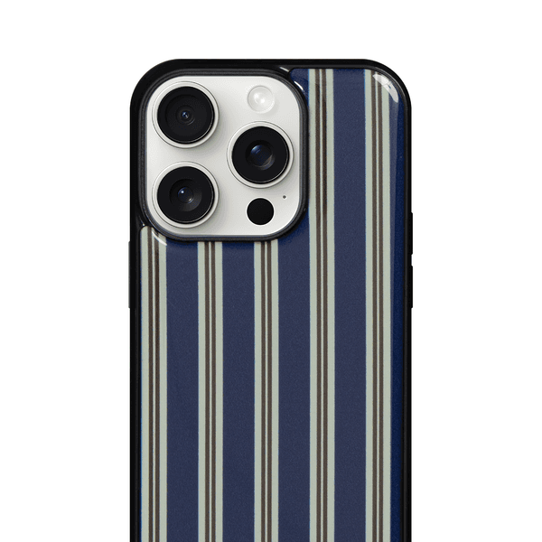 주문제작 / Indigo stripe case