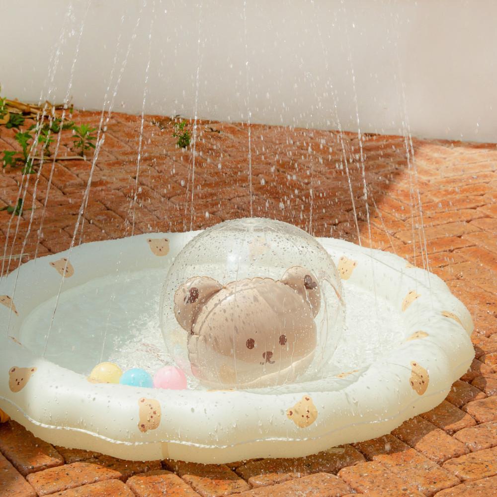 아가드x돗투돗 분수매트 아기 물놀이 풀장