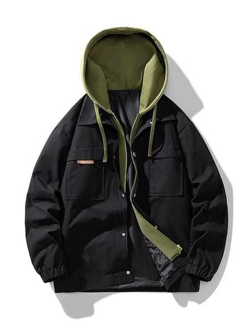 마조레 후드 집업 점퍼