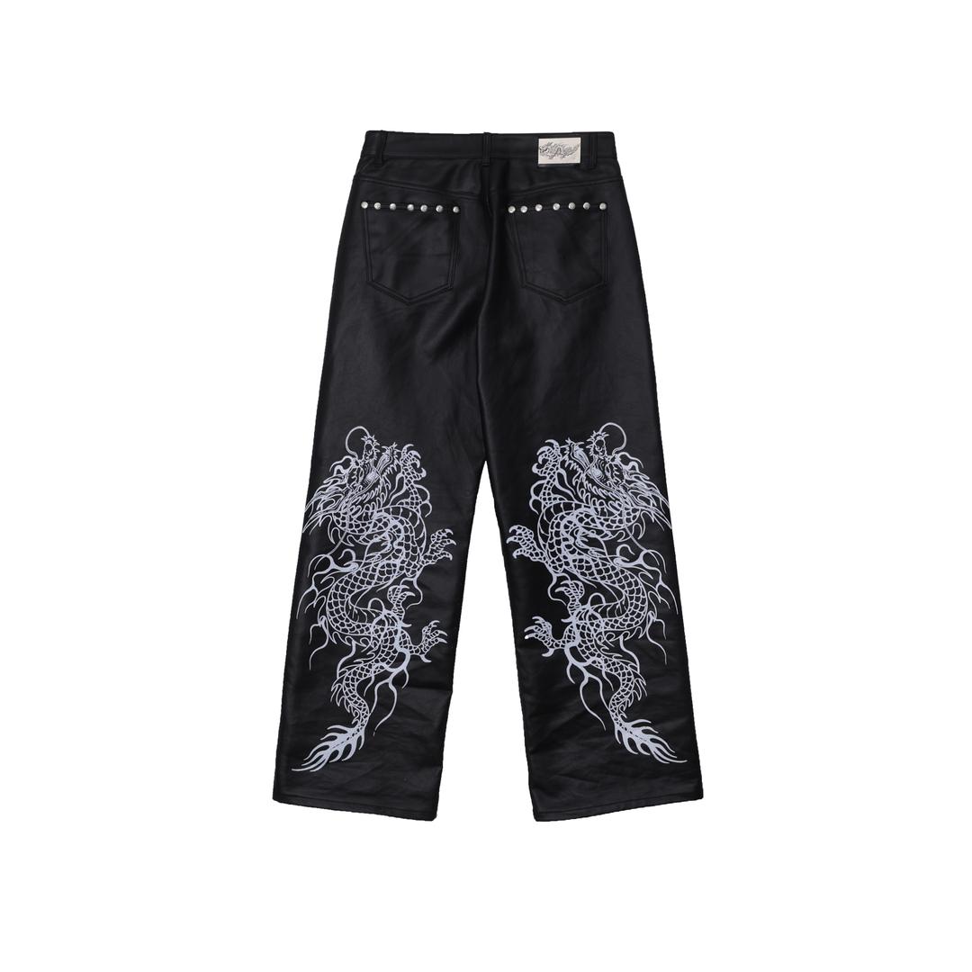 Dragon Coated Jean - black