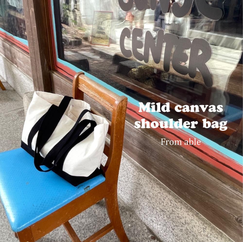 [프롬에이블] 마일드 캔버스백