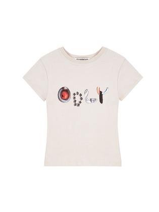Beige Baby Tee