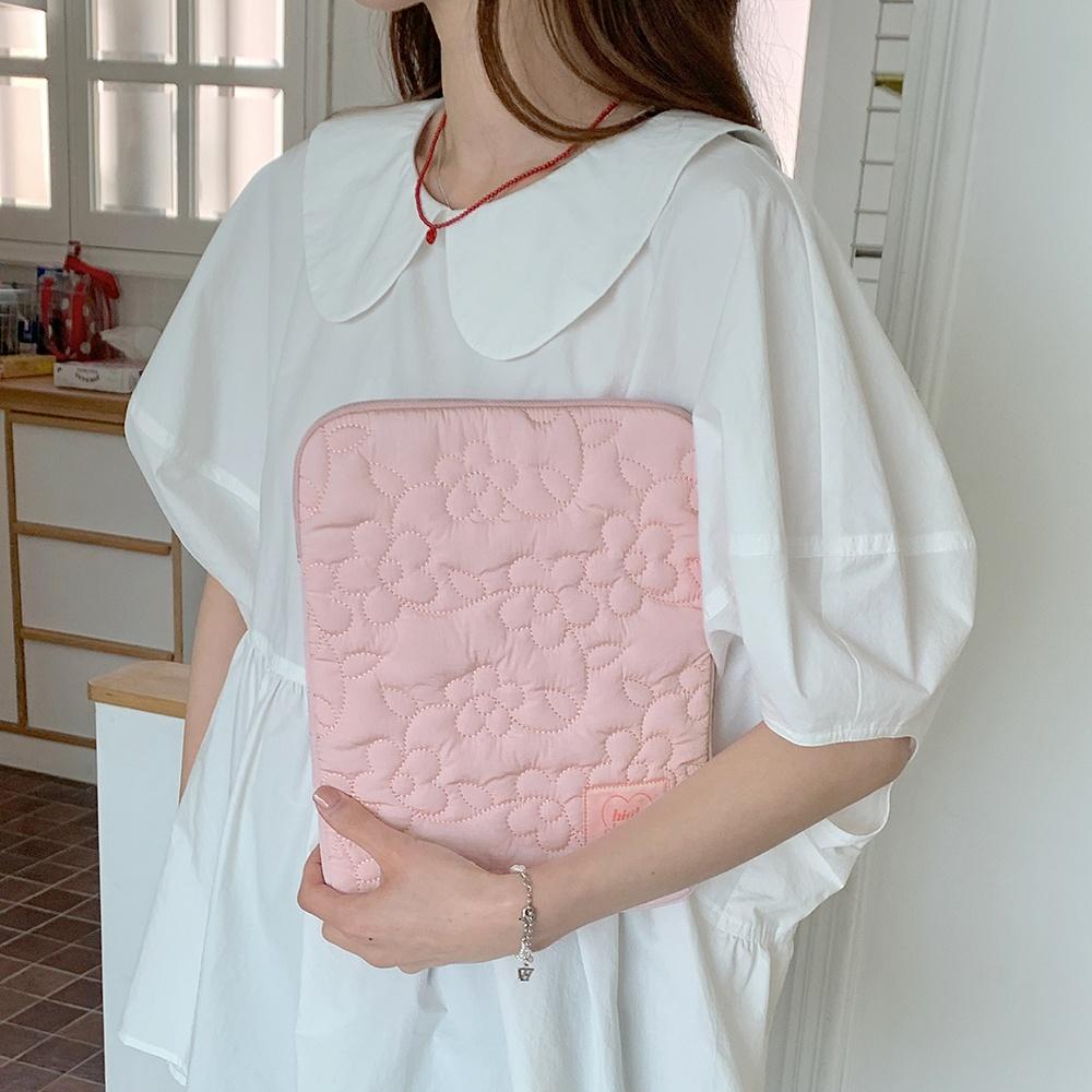 Flower Puffy Ipad Pouch_HC2435PC001M 아이패드 파우치