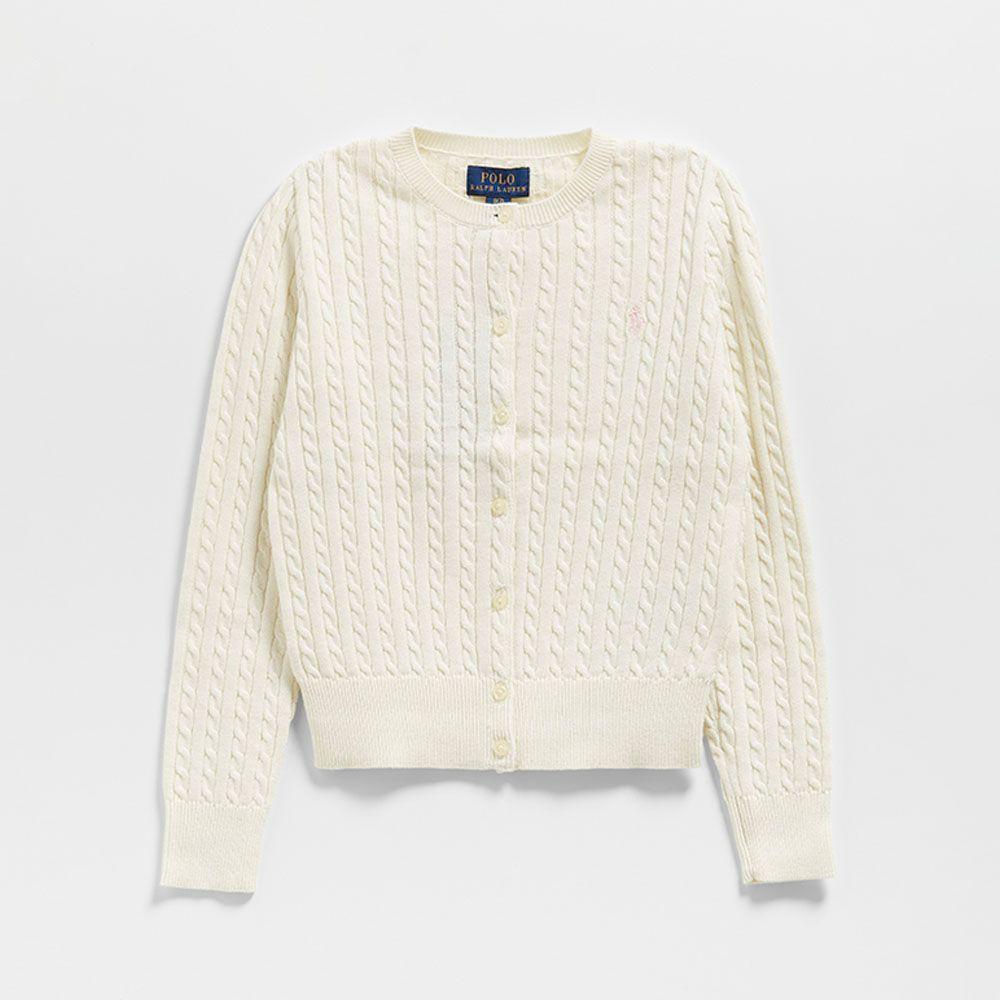 미니 케이블 코튼 카디건 (NATURAL-101) - CHILD