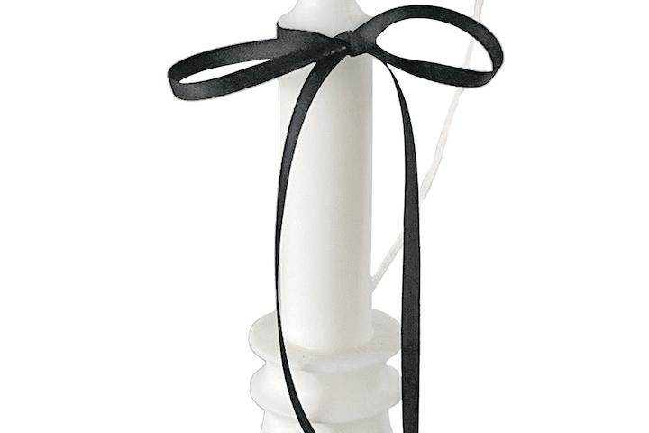 리본촛대캔들 발레코어 캔들