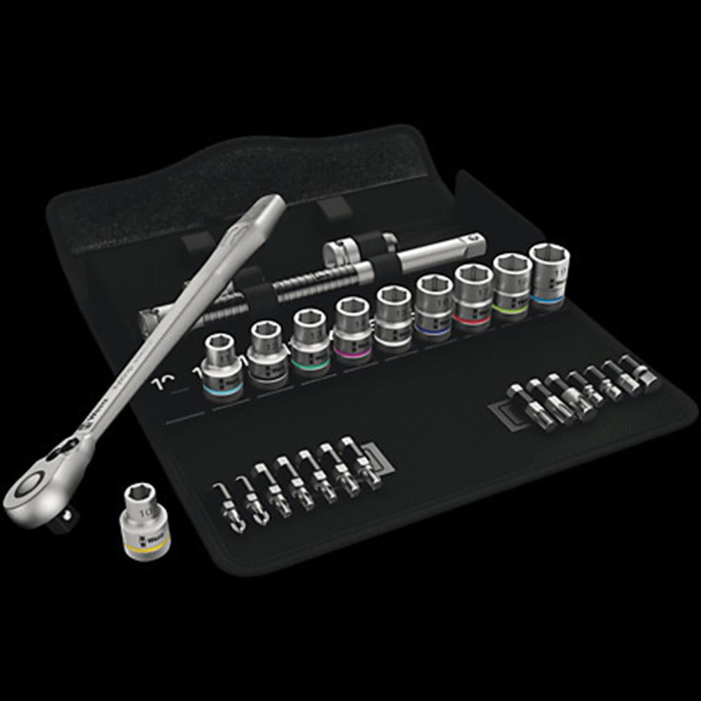 베라 WERA 1/2 메탈 자이클롭 라쳇 소켓 세트 8100 SC8(미리타입)  004078