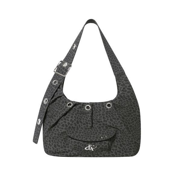 Carry all large hobo bag Leopard Black