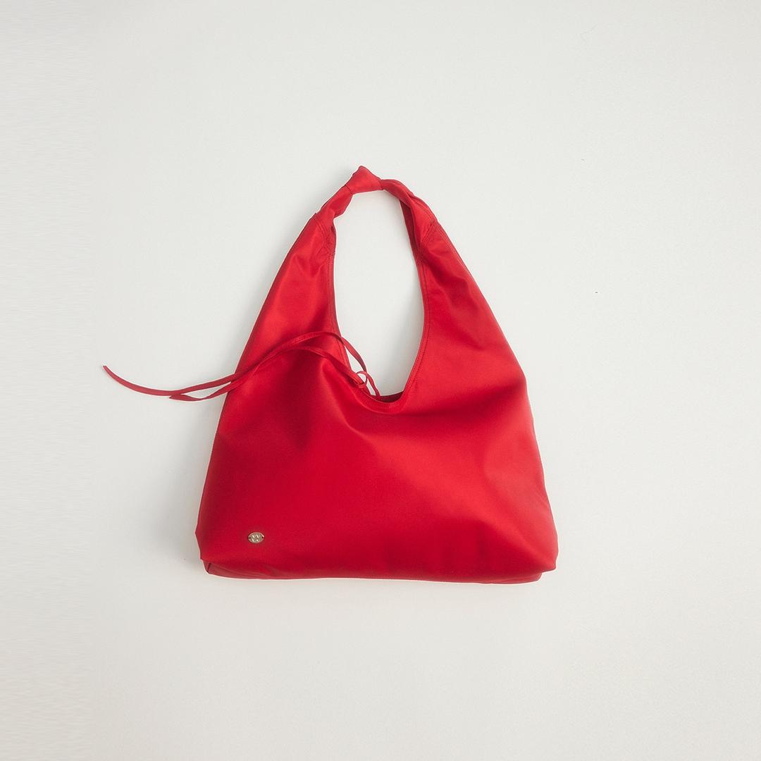 Bindle hobo bag (Red)
