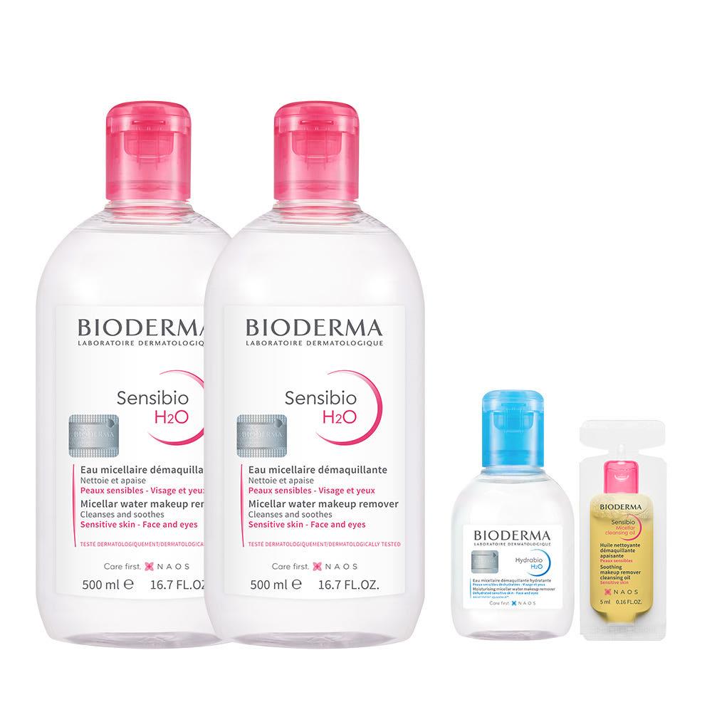 바이오더마 센시비오 H2O 클렌징 워터 500ml+500ml