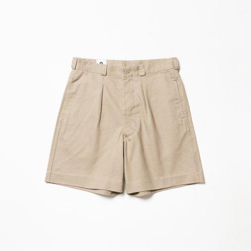 French M-52 Chino Short Pants - Khaki