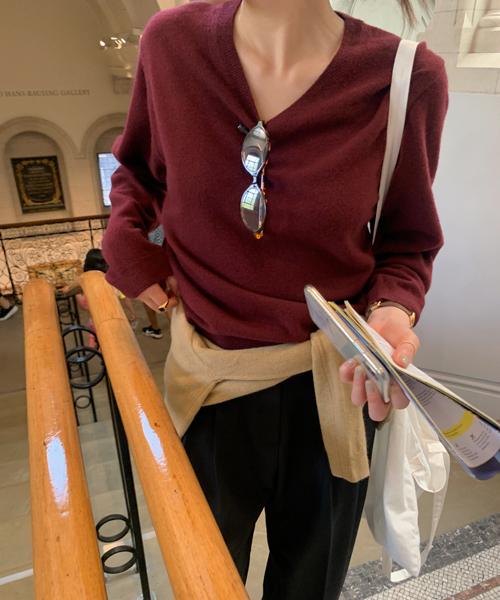 미뉴에트 [슈퍼파인울 100%] Curson wool knit (5color)