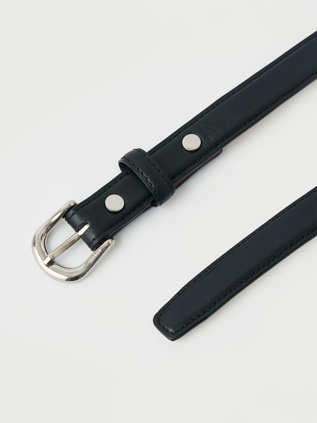 Basic leather belt