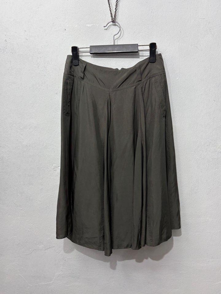 MAX&Co. Silk Pleated Skirt (-7)