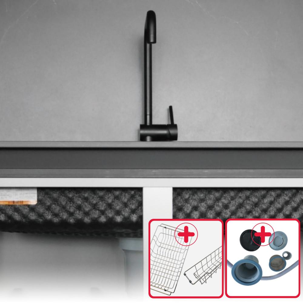 백조 콰이어트800 사각싱크볼 사각볼 싱크대  씽크대 싱크볼 주방