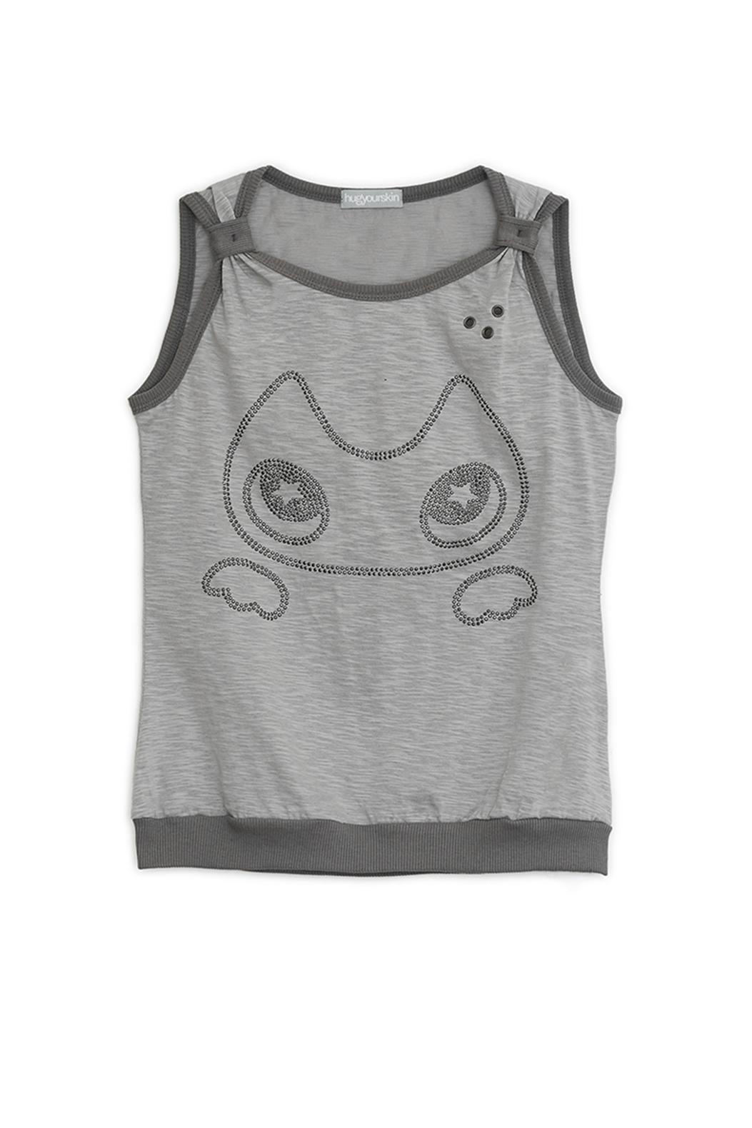 [2월 25일 출고] Hugging hotfix sleevless (Gray)