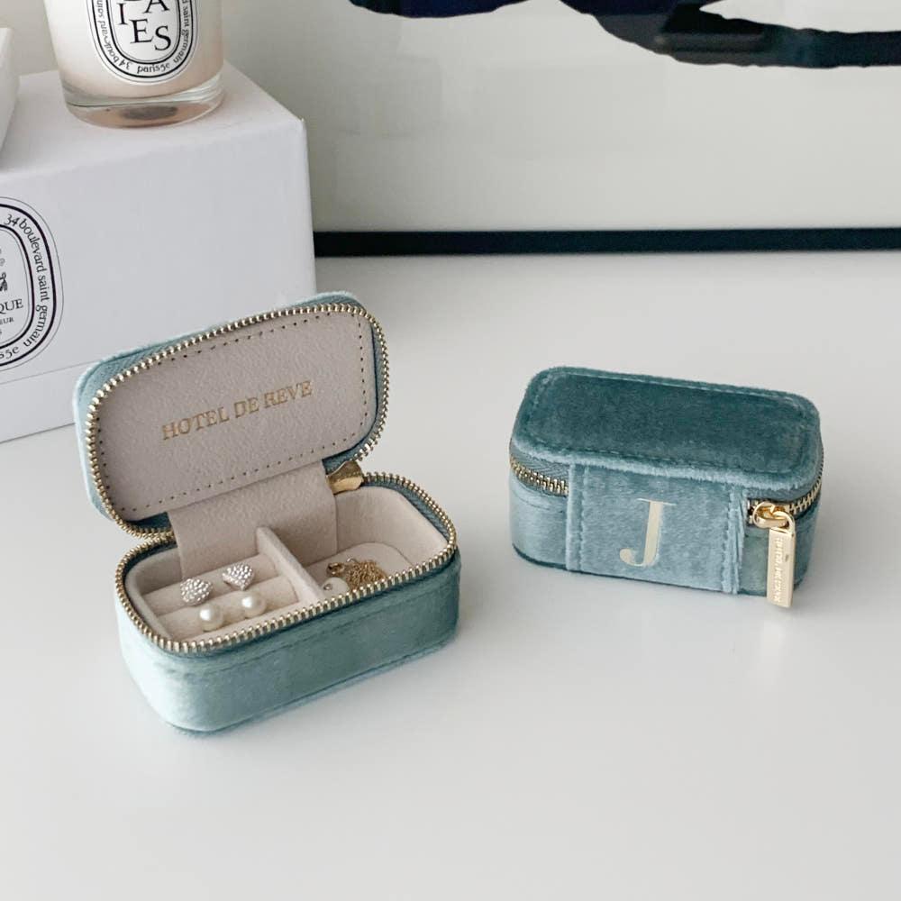 오뗄드레브 알파벳 미니 데일리 주얼리박스 보석함 악세사리보관함 이니셜 돌반지 케이스 정리함 선물
