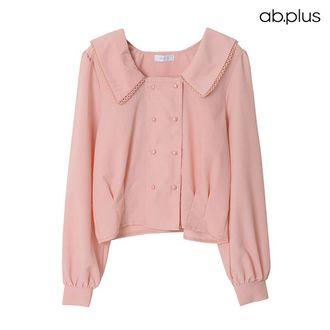 진주 포인트 프릴 블라우스 (LSW3MB85A)