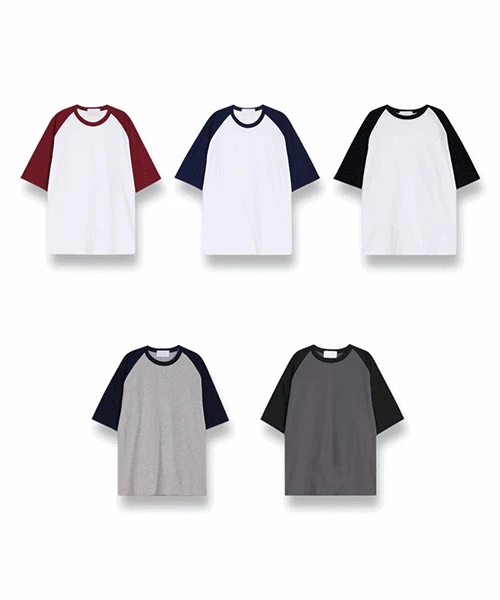 베이직 나그랑 반팔티 (2 size)