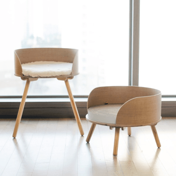 뽀떼 펫라운지 실내 원목 강아지 고양이 집 하우스