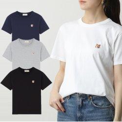 메종키츠네 폭스헤드 여성 반팔 티셔츠 AW00103KJ0005 4색상
