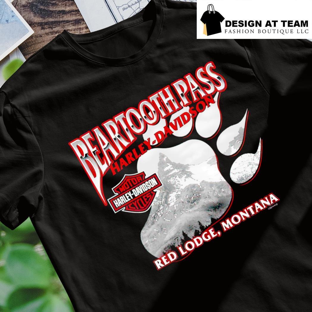 Beartooth pass Harley-Davidson Red Lodge Montana shirt