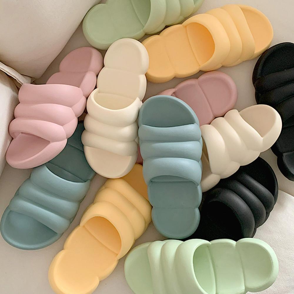통굽 구름 거실화 층간 무소음 미쉐린 실내화 마카롱폼슬리퍼 커플슬리퍼 우정템