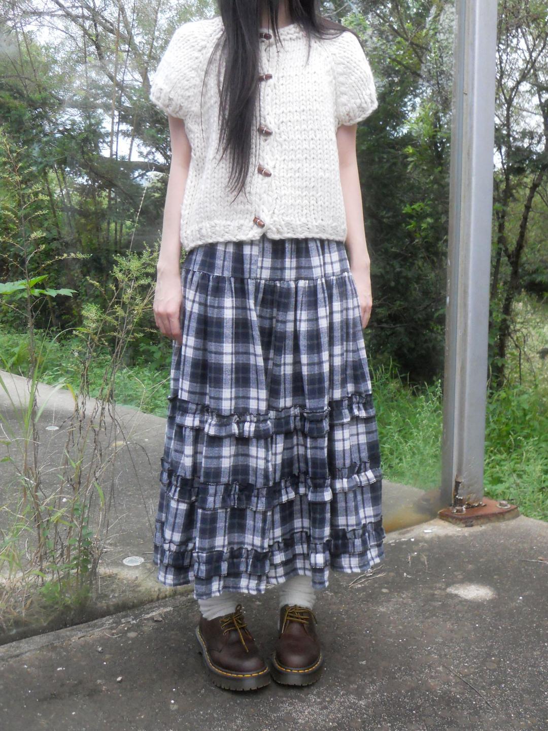 젤레나 cali frill skirt