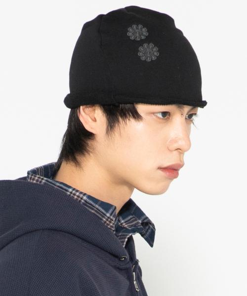 XTA097 블루밍 스웨트 비니 (BLACK)