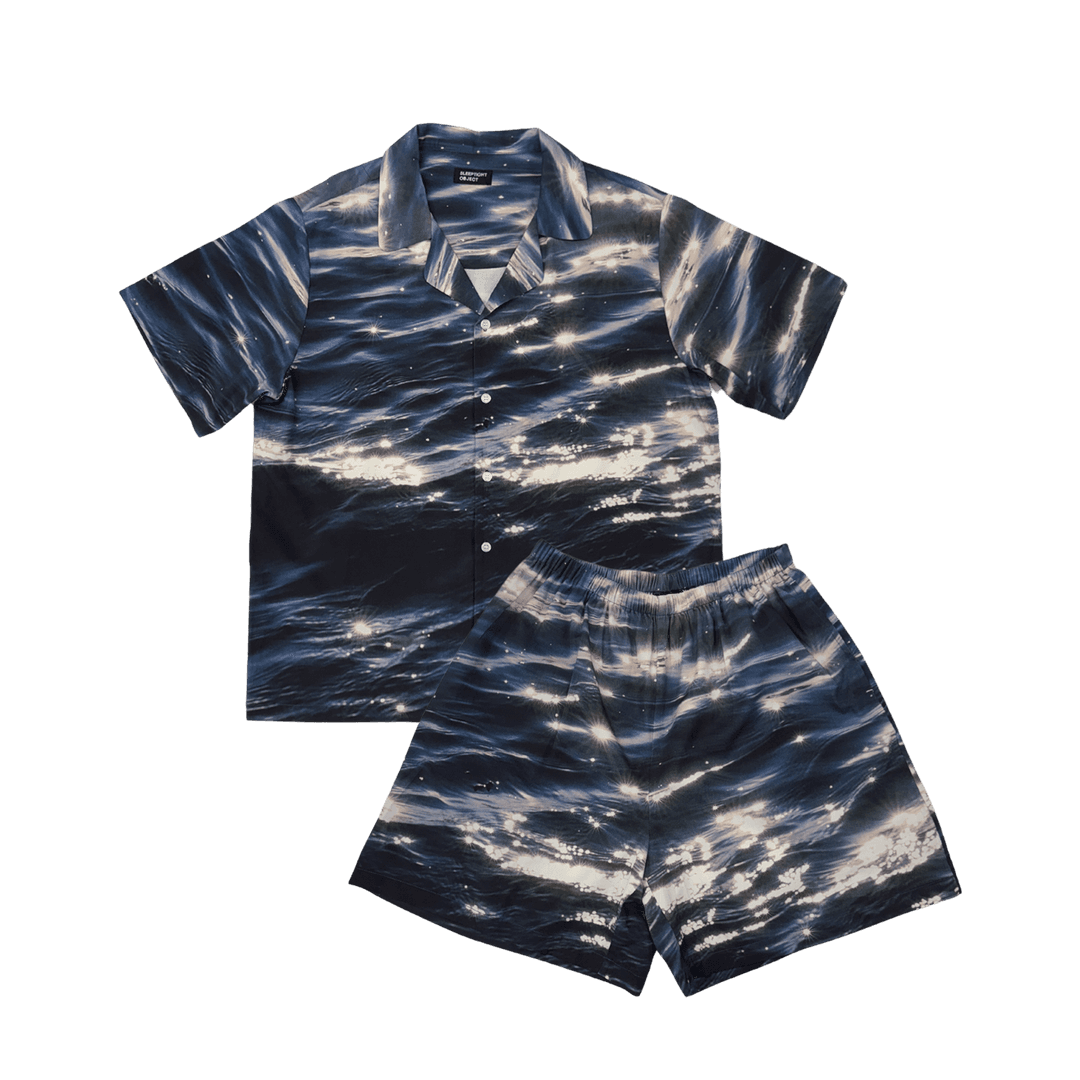 nature river light pajama set
