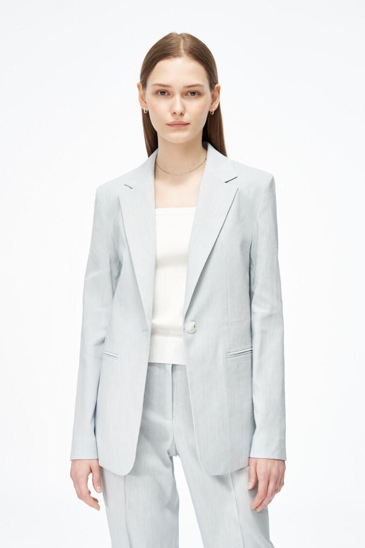 ★보라끌레르 착용★ 시그니처 린넨 셋업 자켓