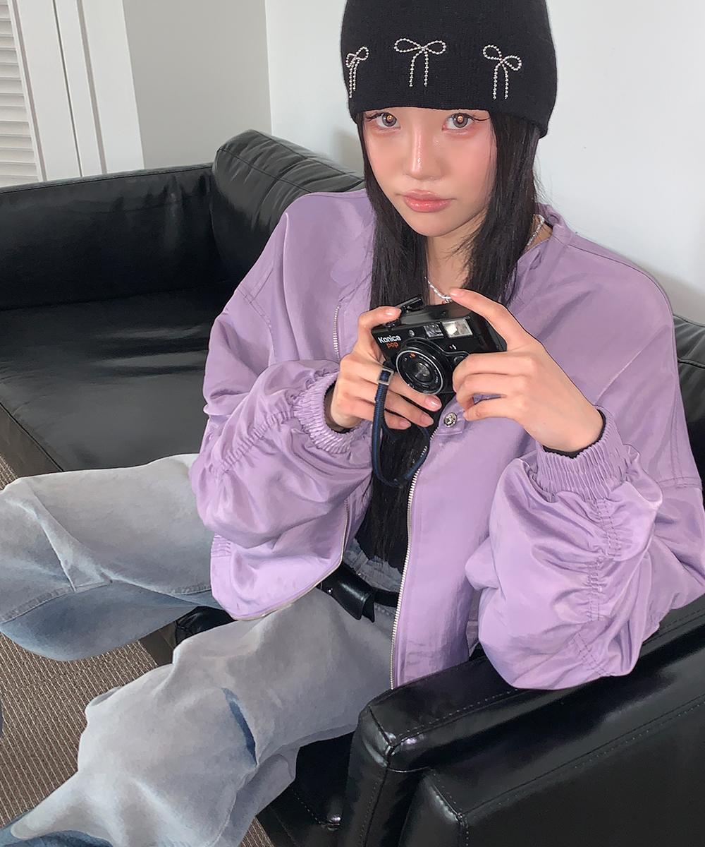 셔링오버핏항공점퍼