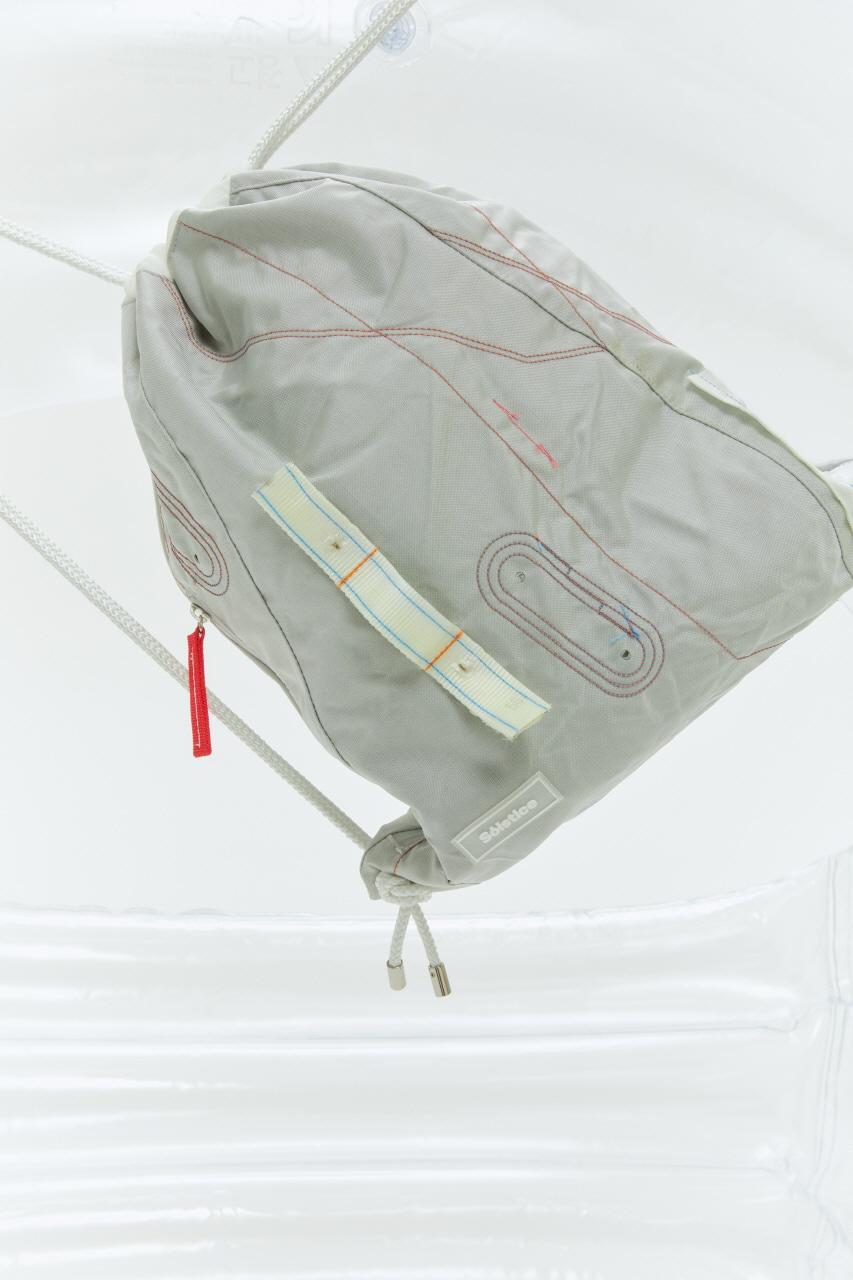String Gym Sack_ Grey